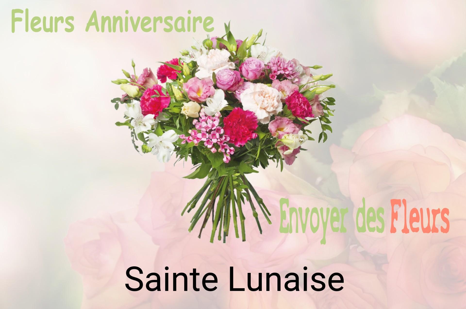 Bouquet de fleurs d’anniversaire livré à Sainte-Lunaise